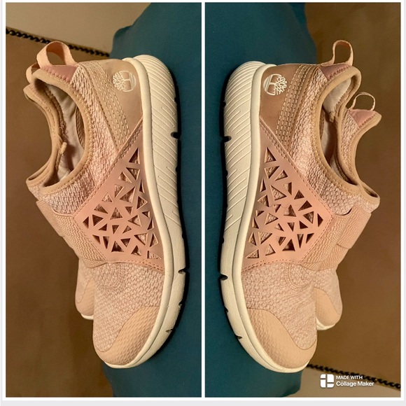 Timberland Light Pink Boltero Slip on Trainers - Picture 4 of 8